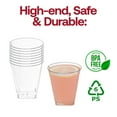 thumbnail image 5 of Smarty 2 oz. Clear Square Bottom Disposable Plastic Shot Cups 500ct, 5 of 6