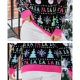thumbnail image 5 of Sweaters for Women Trendy Ugly Christmas Sweater Crewneck Long Sleeve Knitted Pullover Sweaters Shermie, 5 of 6