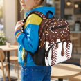 thumbnail image 5 of Aplkyhs Backpack for Students 12-18 Durable 13.5 Inch School Bookbag for Middle High School Teens Outdoor Ice Cream Print, 5 of 7