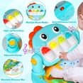 thumbnail image 2 of Beefunni Interactive Baby Tummy Play Mat, Musical Dinosaur Foot Piano with Light, Fun and Educational Gym Mat for Infants 0 3 6 9 12 Months, Christmas Newborn Gift for Baby Boys Girls, 2 of 8