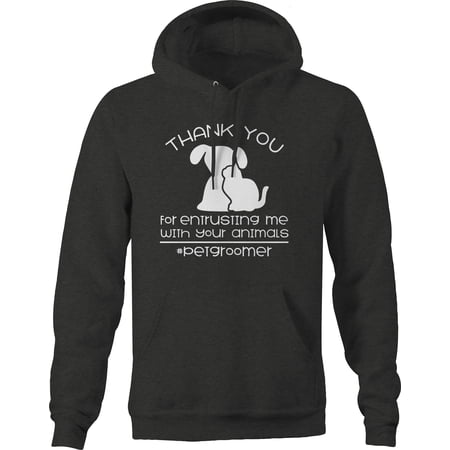 Thank you for entrusting me with your pet Hoodies for Men Large Dark Gray