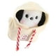 thumbnail image 4 of Cachorro de peluche de peluche, Mini perro de juguete suave y lindo para niñas, regalo de recuerdo de fiesta de cumpleaños, vestido de premio de Carnaval, 4 of 9