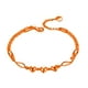 thumbnail image 2 of Las mujeres de oro rosa colgante de ala pulsera pulsera de joyería, 2 of 6