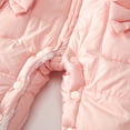 thumbnail image 5 of Favoffer Baby Girls Boys Thick Jumpsuit Snowsuit Newborn Winter Clothes Romper Infant Hooded Fleece Coat Jacket Outwear for Daily Wear, Home, Photoshoots, Holiday Gatherings 3M-2Y, 5 of 7