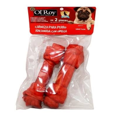 Carnaza para Perro Ol'Roy Sabor Tocino 2 Piezas
