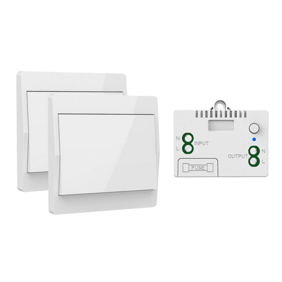 Portable Remote Controlled Light Switch, Drywall Access Panel for Safe and Waterproof Operation