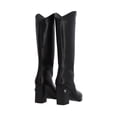 thumbnail image 3 of Platonia | Bota Larga Slim De Tacón Milan Cabra Piel Sintético Negro Para Mujer, 3 of 5