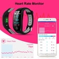thumbnail image 2 of Reloj conectado gris plateado para mujeres, hombres y niños IP68 Reloj de pulsera conectado a prueba de agua Conectar con cardio Podómetro Sueño Despertador Notificaciones Reloj inteligente deportivo, 2 of 5