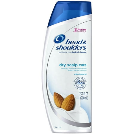 2 Pack - Head & Shoulders Dry Scalp Care With Almond Oil Dandruff Shampoo 23.70