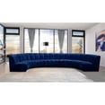thumbnail image 2 of Meridian Furniture Infinity Navy Velvet 7pc. Modular Sectional, 2 of 4