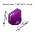 thumbnail image 7 of colcolo 30 Pieces Switch Knobs Replacement Knob for Dimmer Potentiometer Violet, 7 of 7