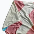 thumbnail image 2 of Simply Daisy 60 x 80 inch Transgender Pride Chevron Throw Blanket, 2 of 2