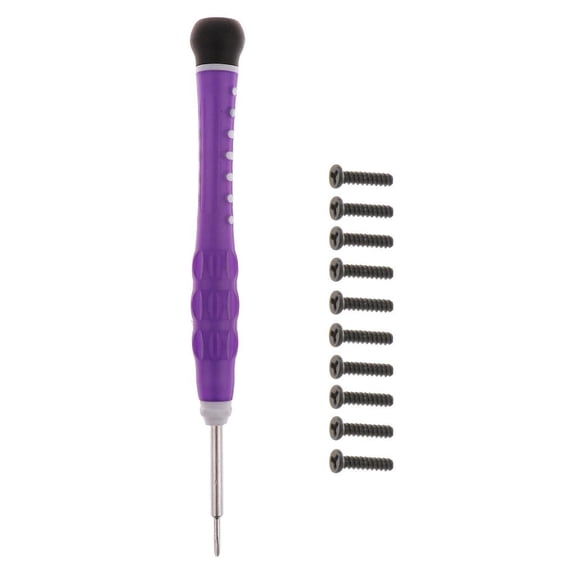 Pitycbo Tri-Wing Screwdriver & 10x Y-tip Screws Repair Tools for Nintendo Switch NS