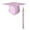 Pink, variant on Shiny Graduation Cap For Kindergarten Preschool High School And College Academic Celebration With Golden Tassel