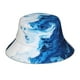 thumbnail image 1 of Balery Blue White Fluid Art Sombreros para el sol para hombre y mujer, sombrero de pescador con UPF 50+, 1 of 6