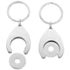thumbnail image 1 of unbranded 2Ud Llavero Colgante Token De Metal Para Carrito De Supermercado Decorativo, 1 of 6