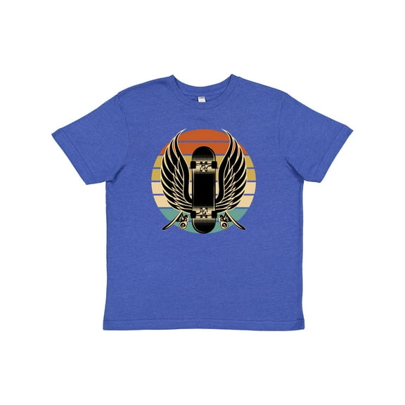 Inktastic Skateboard Retro Skateboarding Youth T-Shirt
