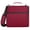 Burgundy, variant on 3 Ring Zipper Binder with Shoulder Strap Waterproof Trapper Keeper 2 Inch D-Ring 500 Sheets Capacity, Black