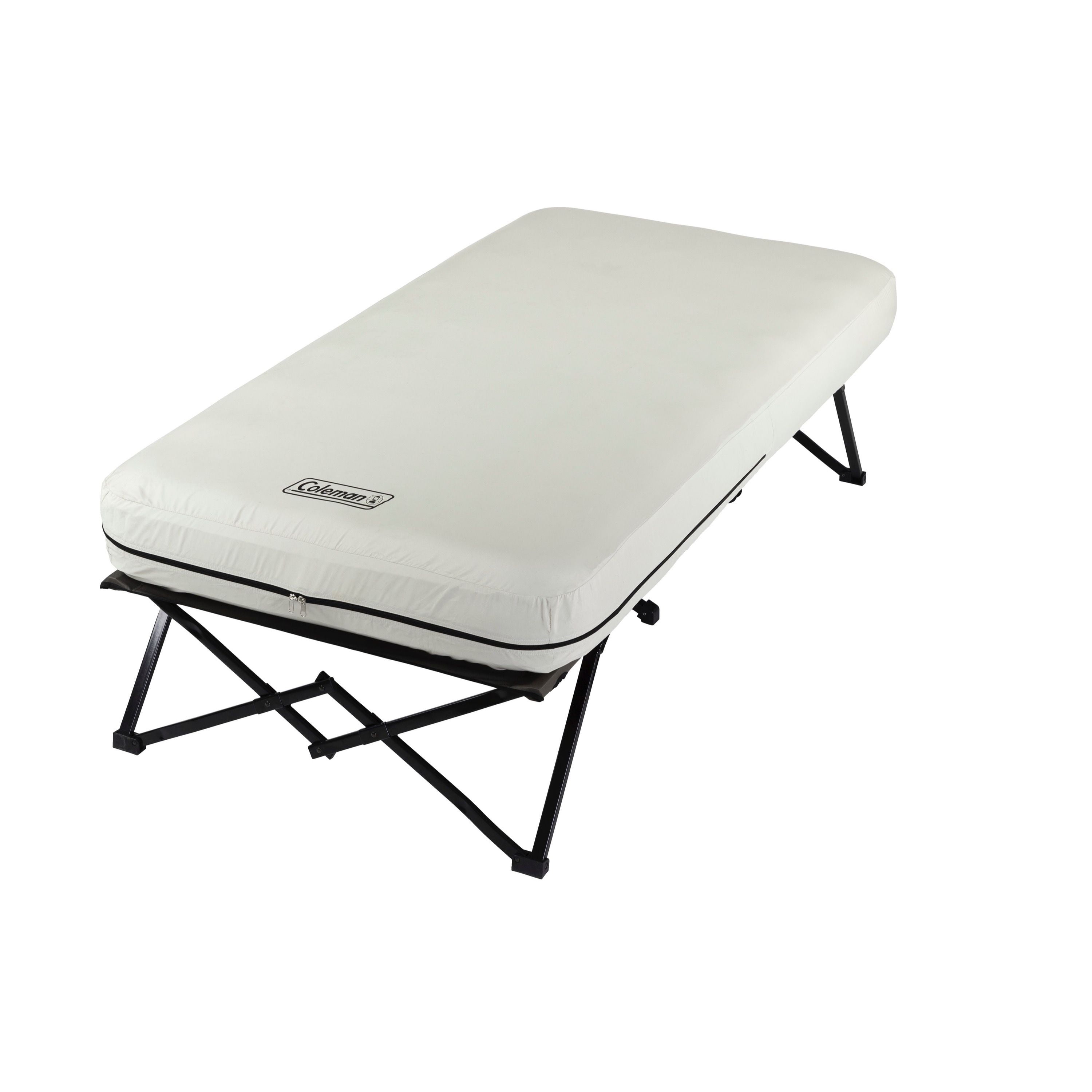 coleman twin airbed folding cot