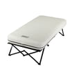 thumbnail image 1 of Coleman Lit Pliant avec Matelas Gonflable Simple, Table d'Appoint et Pompe à Batterie 4D, Blanc, 1 of 6