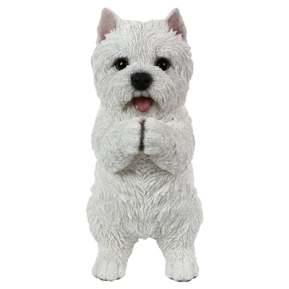 Hi-Line Gifts West Highland Terrier Puppy Outdoor Garden Statue - 8.5"