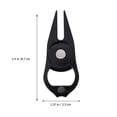 thumbnail image 3 of Shisuyan Foldable Metal Divot Tool Zinc Alloy 1Pcs 8.7x3.5Cm, 3 of 9