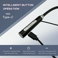 thumbnail image 3 of ENC Noise Cancelling Wireless Neckband Earbuds | 72H Battery, USB-C Fast Charge | Sweatproof, Comfort Fit for Sports, Work, Calls & Music, 3 of 9