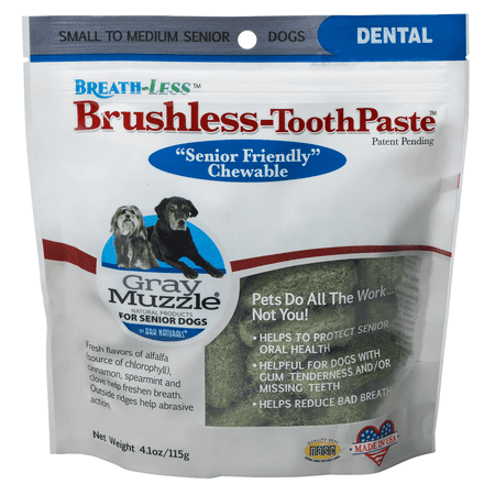 UPC: 0632634710064 | Gray Muzzle Brushless Toothpaste for Dogs Dental Health  Small to Medium