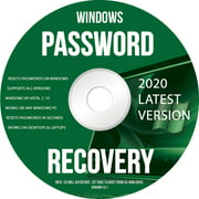 Ralix Windows Password Recovery DVD - Supports All Versions Windows XP, Vista, 7, 10 Resets Passwords in Seconds - 32/64 Bit (Latest Version)