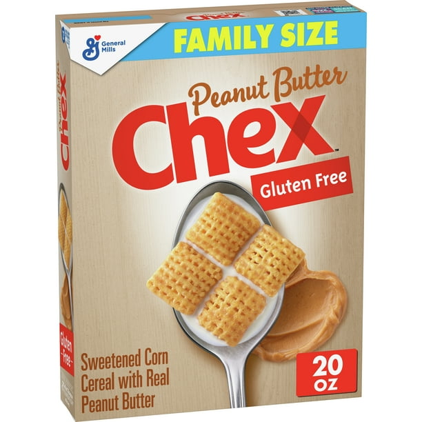 General Mills, Chex Breakfast Cereal, Peanut Butter, Gluten Free