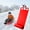Red, variant on WYBXZ Sled for Kids, Portable Extra Thick Roll Up Plastic Snow Slider, Plastic Snowboard Sled, 54x16.5in