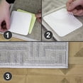 thumbnail image 3 of Rug Pad Gripper, 4 PCS Non-Slip Grippers for Area Rug, Keep Your Rug in Place and Grips Carpet Corners, 3 of 5