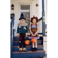thumbnail image 4 of Disfraz de espantapájaros Dress Up America para niños, conjunto de calabaza, 4 of 6