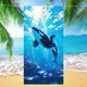 thumbnail image 5 of Europe And The United States Beach Towel Bag Portable Storage Backpack Printed Towel Bath Towel, 5 of 6