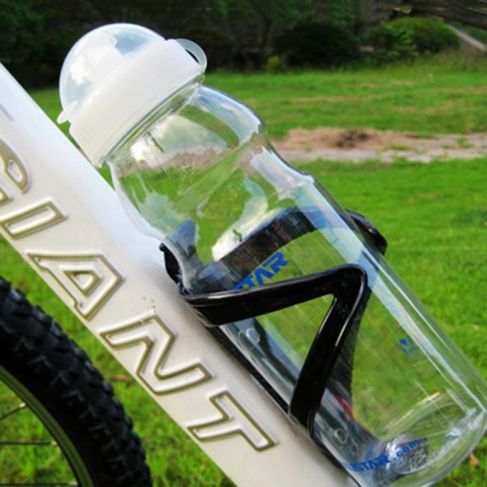 Bike Water Bottle Cage Holder Bicycle Cycling Drink Cup Poly Carbonate Plastic 