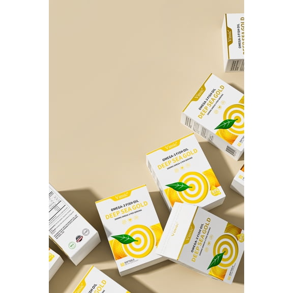 Vinsic Fish Oil Supplement with Omega-3 Fatty Acids EPA & DHA