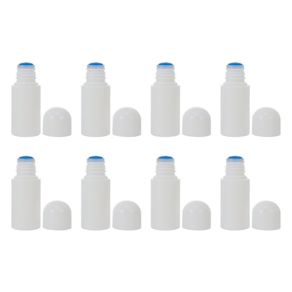 OUNONA 8Pcs Sponge Bottles Multipurpose Liquid Sub Packaging Container Assorted Colors