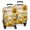 Beige Music Sunflower, variant on Beige Sunflower Butterfly Pattern Luggage Cover Fashion Suitcase Cover Baggage Covers Fit 25-28 Inch Luggage (Go Travel)