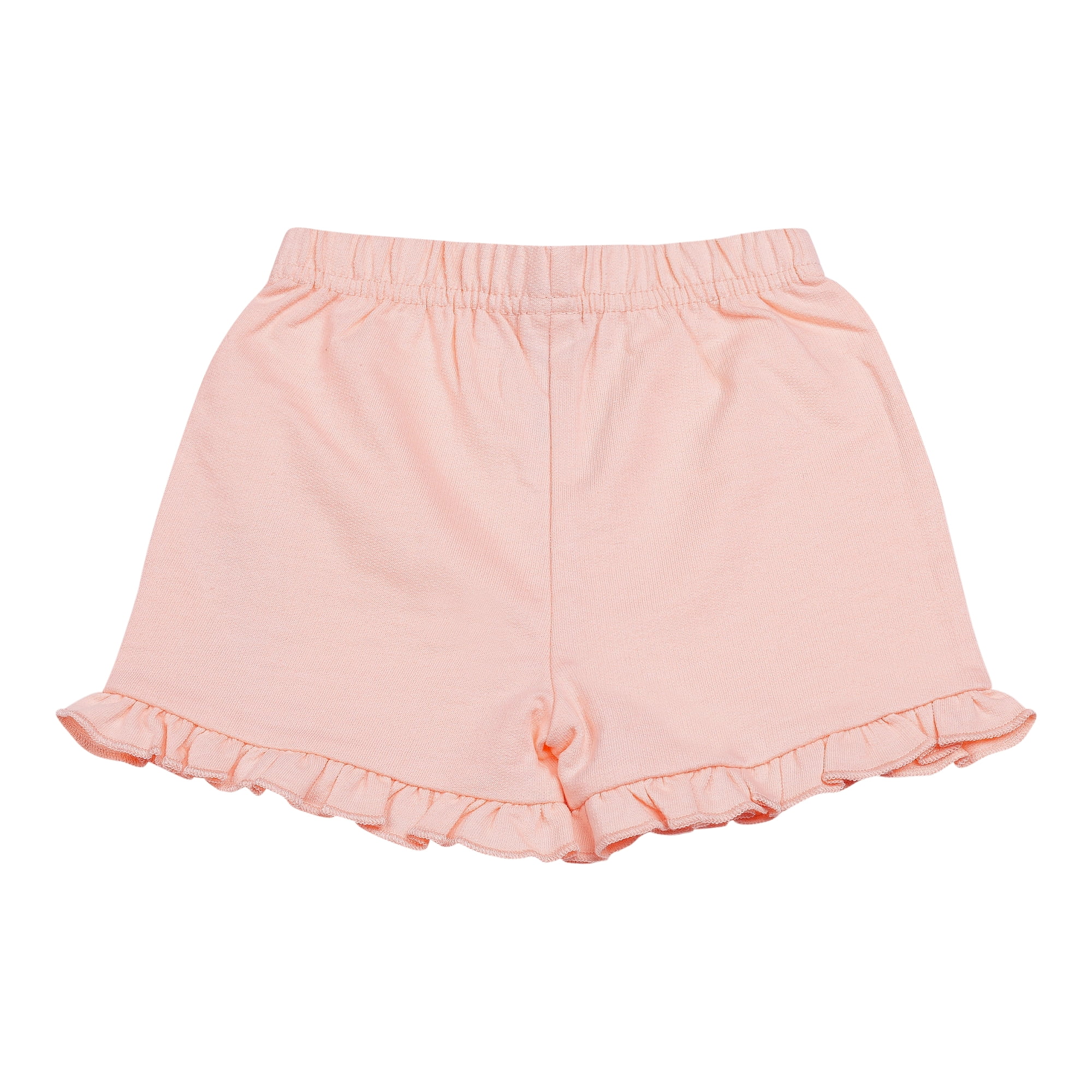 Disney Clothes Baby Girls Front Back 2-Piece Short Outfit Set – Includes Tee & Shorts – Stitch Pink 2T
