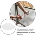 thumbnail image 3 of HONMEET 20Pcs Convenient Caulking Tips White Plastic Applicator for Construction, 3 of 8