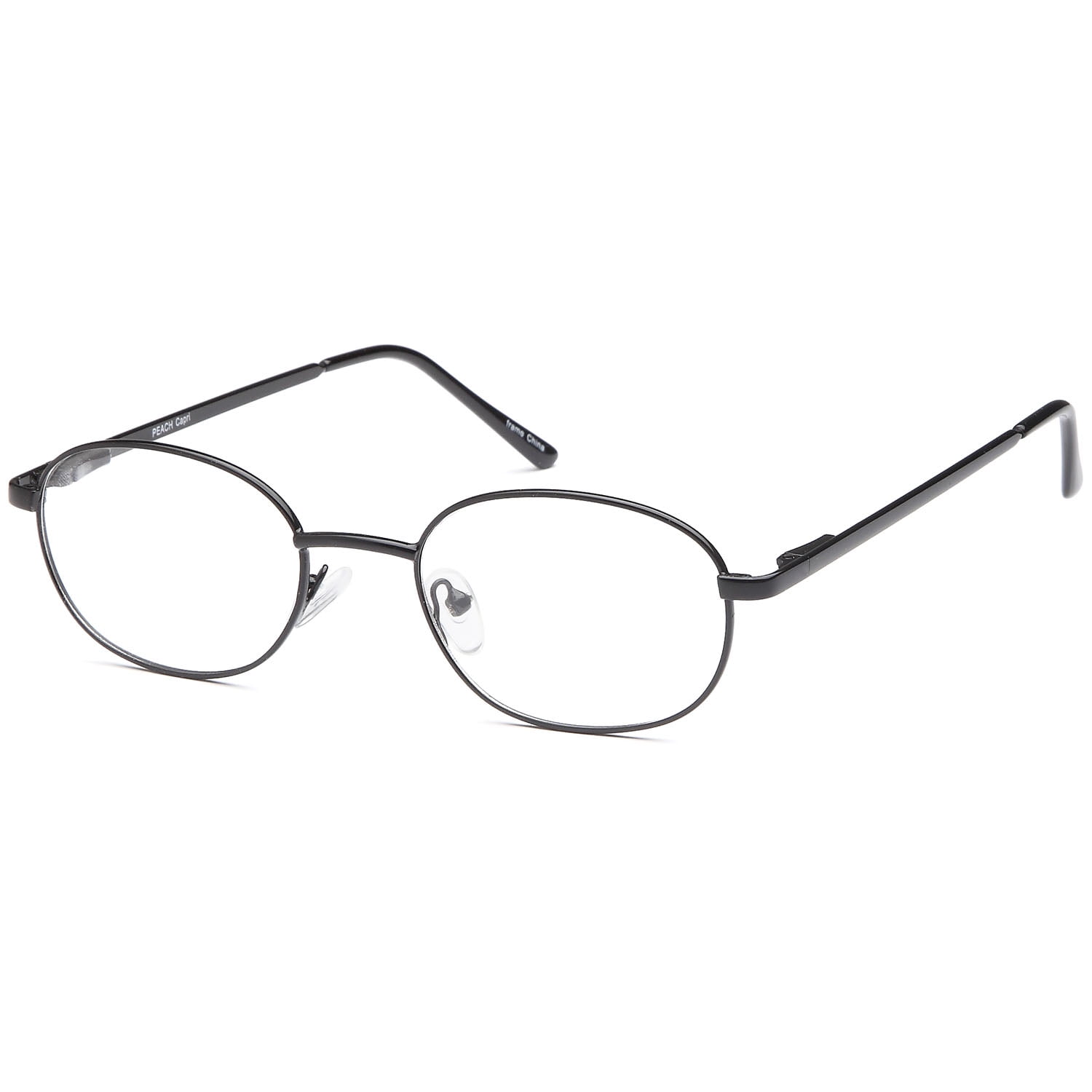 Men's Eyeglasses 50 19 140 Black Metal Generic Brand
