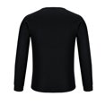 thumbnail image 4 of Brglopf Long Sleeve Shirts for Men Fall Winter Casual Waffle Knit Polo Shirts Button Henley Stand Collar Breathable Workout Tops, 4 of 5