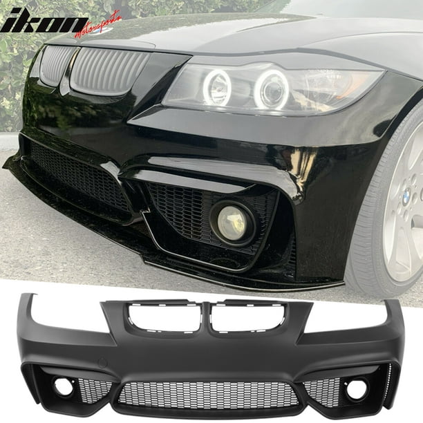 Compatible With 0608 BMW E90 E91 3 Series M4 Style Front Bumper Cover