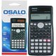thumbnail image 1 of Calculadora científica 401funtions con estuche, calculadora LCD gran pantalla compatible con la escuela, batería solar calculadora científica compatible con ingenio Afortunado Sencillez, 1 of 5