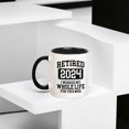 thumbnail image 2 of 1pc, 11OZ, Retired 2024 I Worked My Whole Life For This Mug - Funny Retirement Cup For Women - Retiree Gift White Mug, 2 of 6