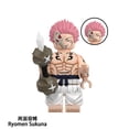 thumbnail image 4 of 8 Figuras de Anime Jujutsu Kaisen – Fushiguro Toji Uraume y Ryomen Sukuna, Juguetes de Bloques de Construcción DIY para Niños y Fanáticos, 4 of 9