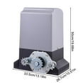 PWTOOL Sliding Gate Opener Kit Complete Gate Operator Hardware Security