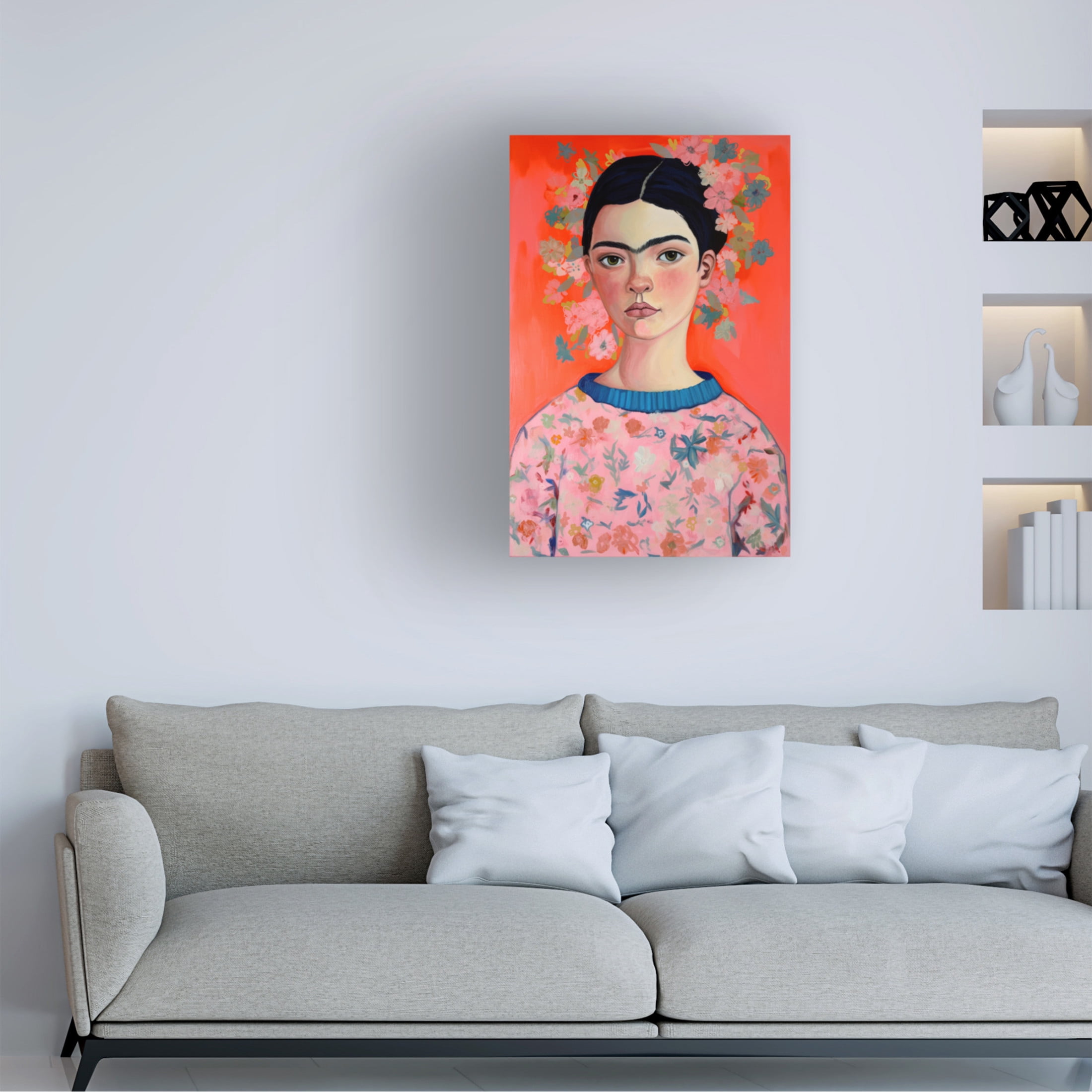 Trademark Fine Art Treechild  Young Frida Canvas Wall Art