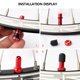 thumbnail image 3 of UPGRATOR Tire Cap De Aluminio Para En Color Rojo Con Instalación Sencilla Y Duradera, 3 of 6
