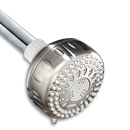 Waterpik 5Mode Powerspray+ Fixed Mount Shower Head, Nickel TRS529